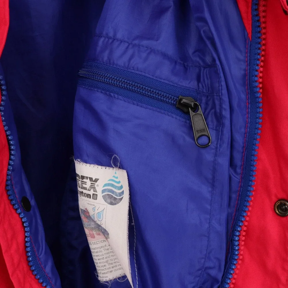 The North Face Extreme Vintage 90s Colorblock Ski Jacket Men's Size L Red Blue